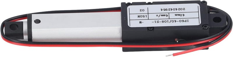Mini Motion Actuator, Lightweight Mini Motion Actuator 40mm Stroke 150N Thrust Speed Aluminum Electric Mini Linear Actuator for, Drawerslide (12V) - Image 1