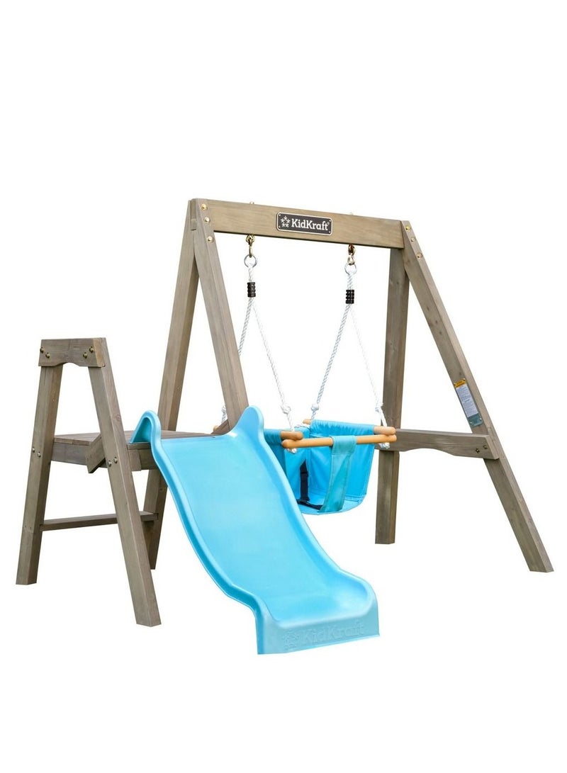 Kidkraft First Play Wooden Swing Set - Image 1