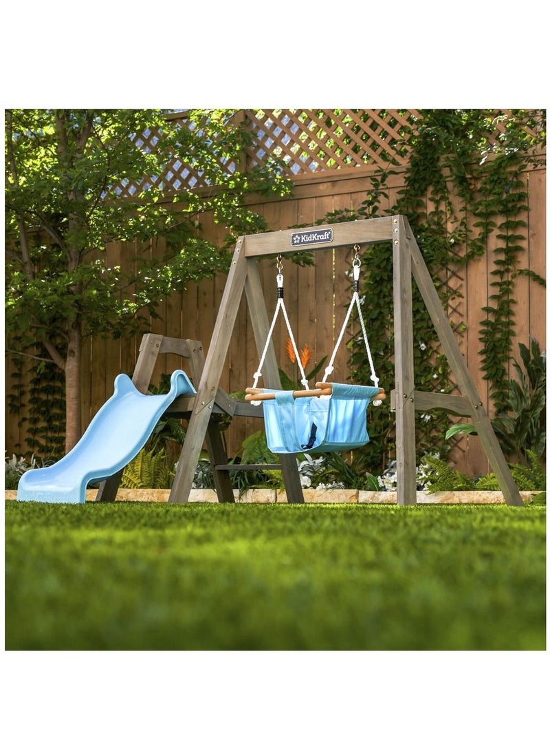 Kidkraft First Play Wooden Swing Set - Image 3