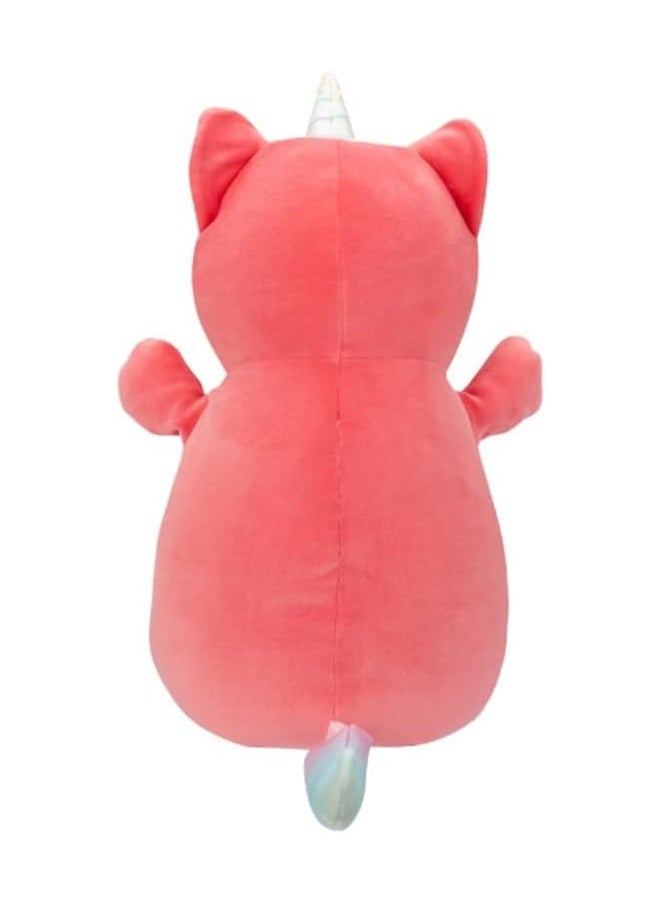 Squishmallows 14 inch Large Plush Sienna Pink Starry Eyed Caticorn Hugmee , Officially Licensed Kellytoy Plush Toy, Colorful Soft Toy, Gift for Kids, Girls & Boys Washable Squishy Stuff Toy Multicolor All Age  - Image 4
