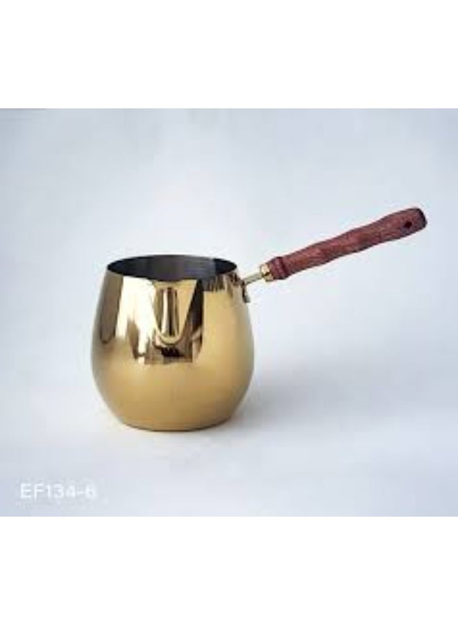 450ml Coffee Pot with Wooden Handle