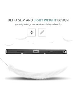 Procases For Galaxy Tab A8 10.5 Case Slim Stand Hard Back Shell Protective Smart Cover Case For Galaxy Tab A8 10.5 Inch 2022 Sm-X200 X205 X207 -Black  - Image 5
