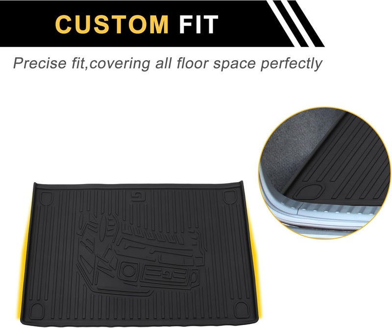 REPAIROCK Cargo Liner Trunk Mat for Mercedes-Benz g Class 2019-2024 Upgrade TPE Cargo Cover Replacement for Mercedes-Benz for AMG G63 SUV/G500/G550 5 Seats Non Slip Rear Trunk Protector - Image 3