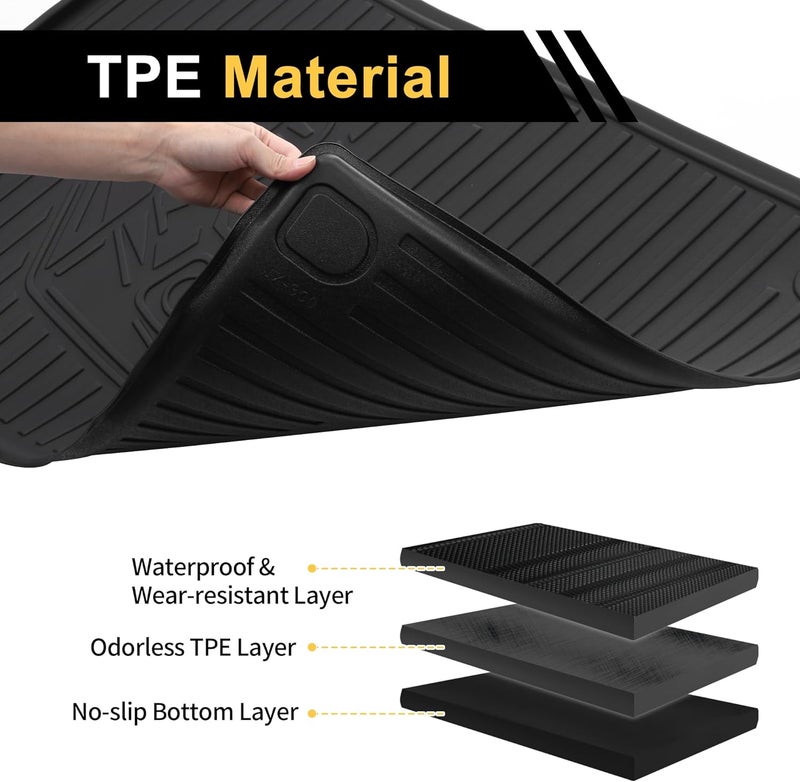 REPAIROCK Cargo Liner Trunk Mat for Mercedes-Benz g Class 2019-2024 Upgrade TPE Cargo Cover Replacement for Mercedes-Benz for AMG G63 SUV/G500/G550 5 Seats Non Slip Rear Trunk Protector - Image 5