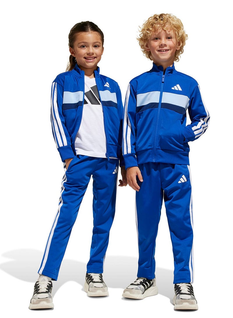 Adidas Seasonal Essentials Tiberio 3-Stripes Tricot Track Suit Kids - Image 1