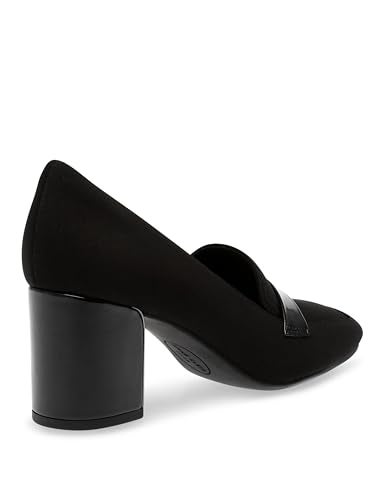 Anne Klein Women Telepathy Pumps, Black Stretch, 7.5, M - Image 2