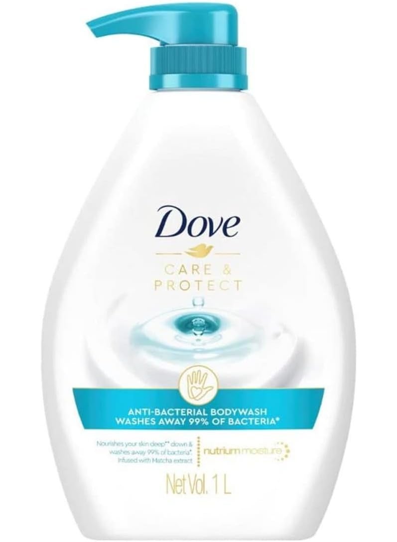 Care and Protect Anti-Bacterial Body Wash 1L