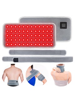 Red Light Therapy Belt for Pain Relief, Infrared Light Device for Neck, Shoulders, Wrists, Knees, and Ankles - Near Infrared Therapy for Effective Pain Management.