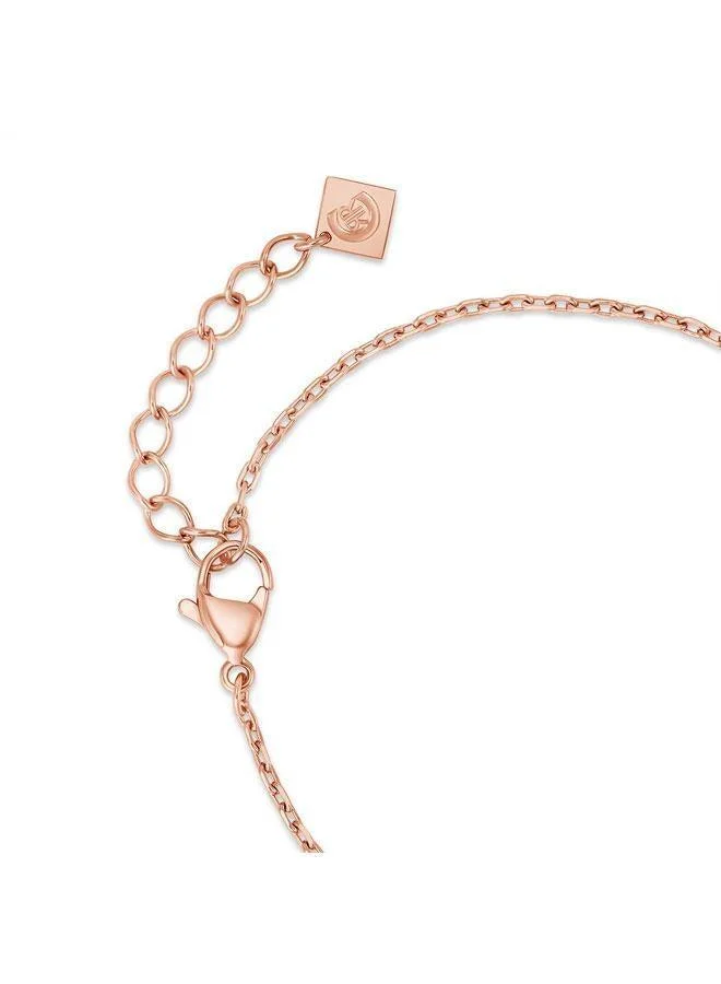 CERRUTI 1881 Aosta Rose Gold Plated Stainless Steel Chain Bracelet for Women fo Women 170mm