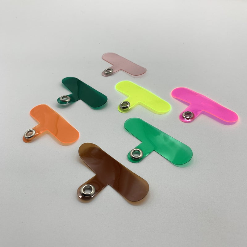 Mobile phone lanyard universal gasket hanging piece mobile phone case clip mobile phone back sticker anti-loss rope clip 14 color optional - Image 3