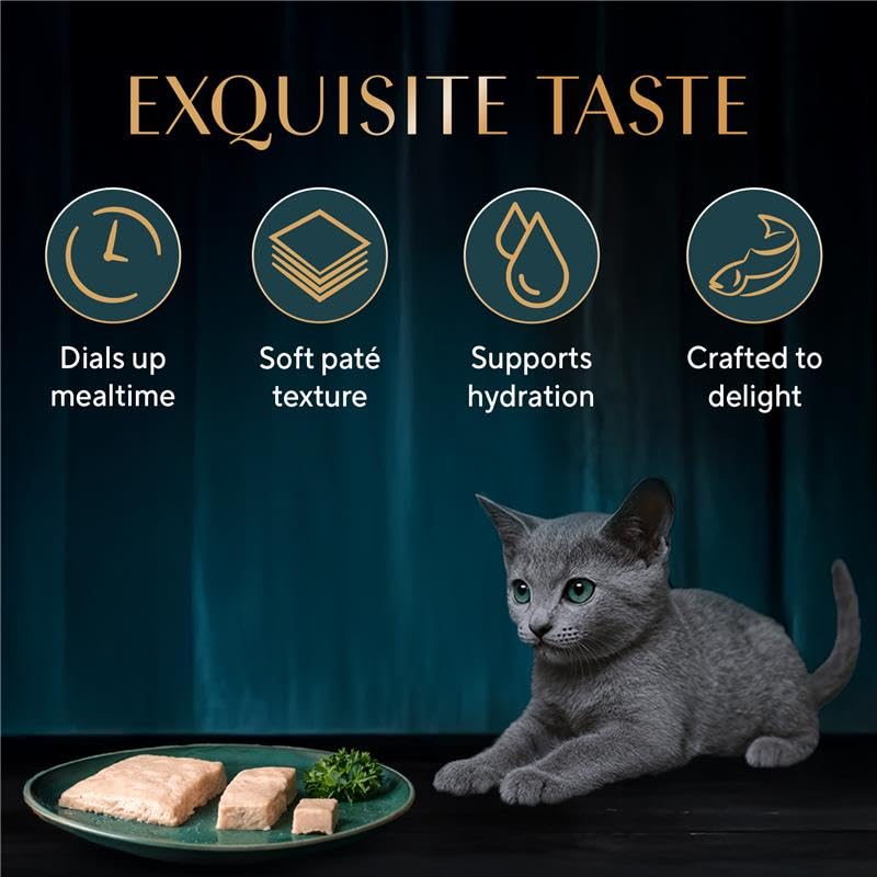 Sheba Pate Kitten Wet Cat Food, Maguro, 28 x 70g, Soft Pate Texture, Hydrating Food Crafted Ingredients, Balanced Nutrition for Muscle Development ​ - Image 5