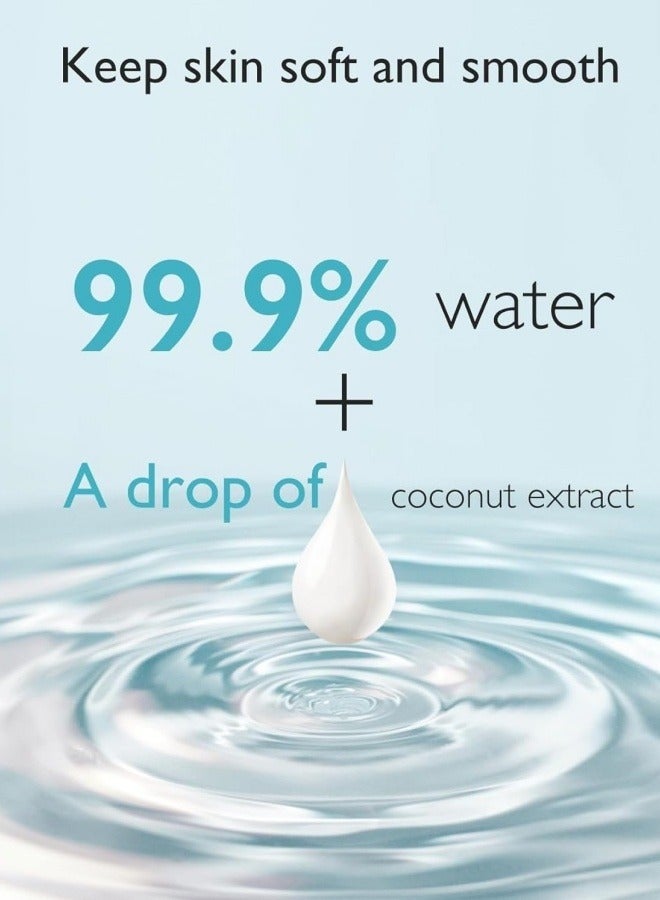 GGEROU Wet Wipes,Baby Wipes,Cleansing Unscented Wipes,Baby Care Wipes,Plastic-Free Plant-Based Fibers Wipes,80 Count/Packs (5 Packs) - Image 3