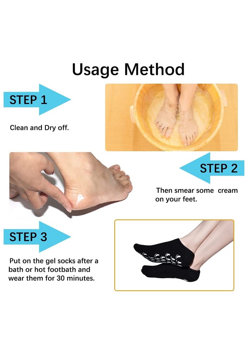 Pritty Moisturizing Spa Gel Socks  - Image 4