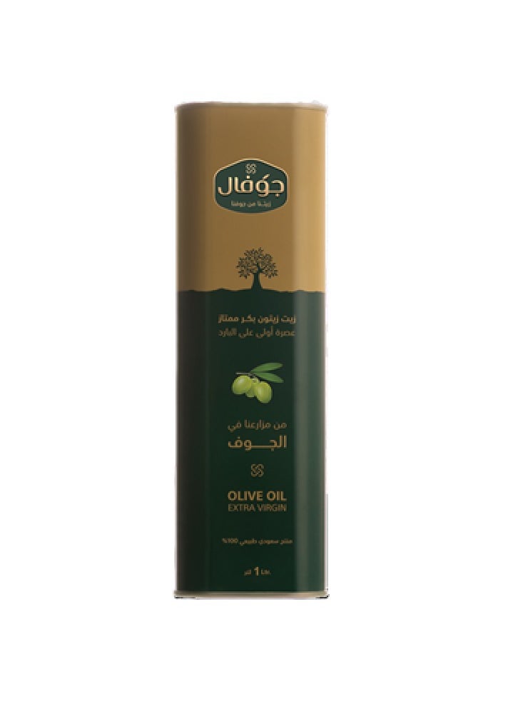جوفال - زيت زيتون بكر ممتاز، 1 لتر - Image 1