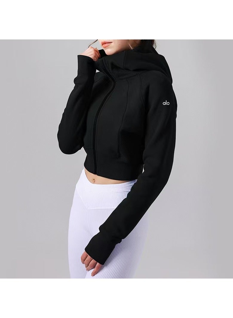 Alo cropped fitted jacket