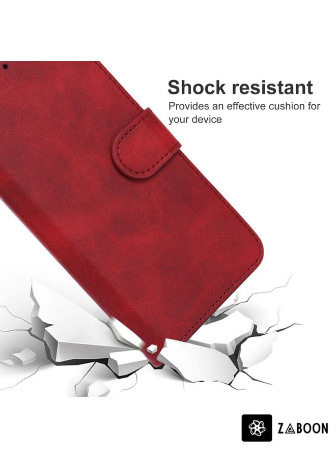 Zaboon Leather  Protective Case Cover For OPPO Realme 7i - Image 4