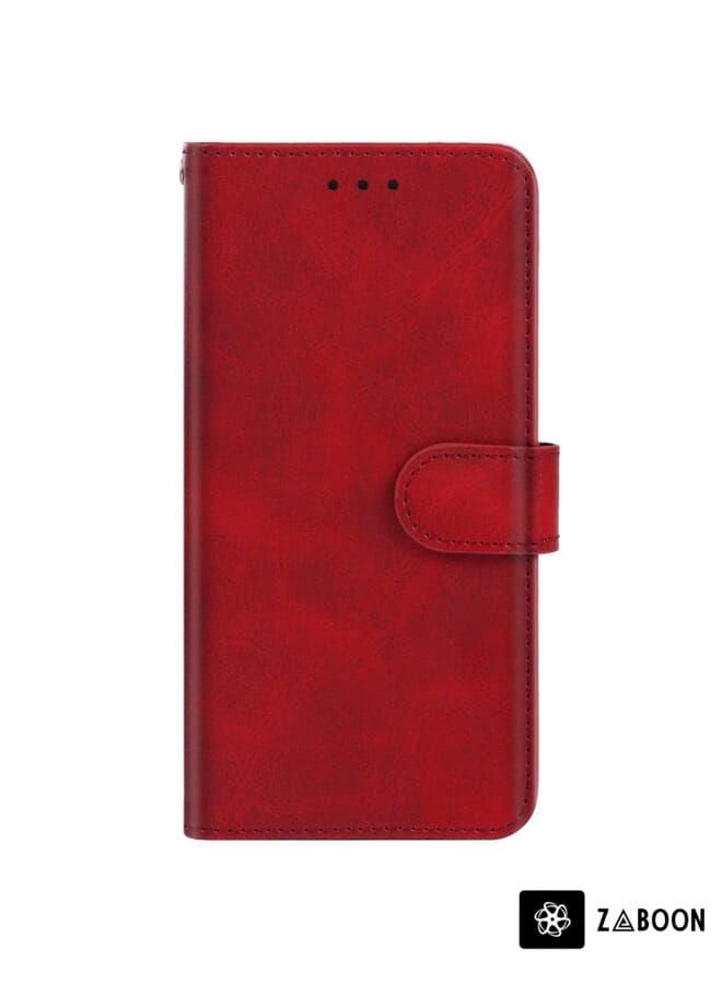 Zaboon Leather  Protective Case Cover For OPPO Realme 7i - Image 2