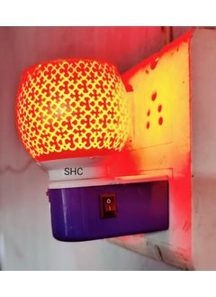 LIPI STORE Online Zone Kapur Dani Electrical Camphor Diffuser Glass Kapoor Dani Essential Oil Diffuser with On Off Switch to Toggle Between Burner Lamp Kapoordani D1  - Image 1