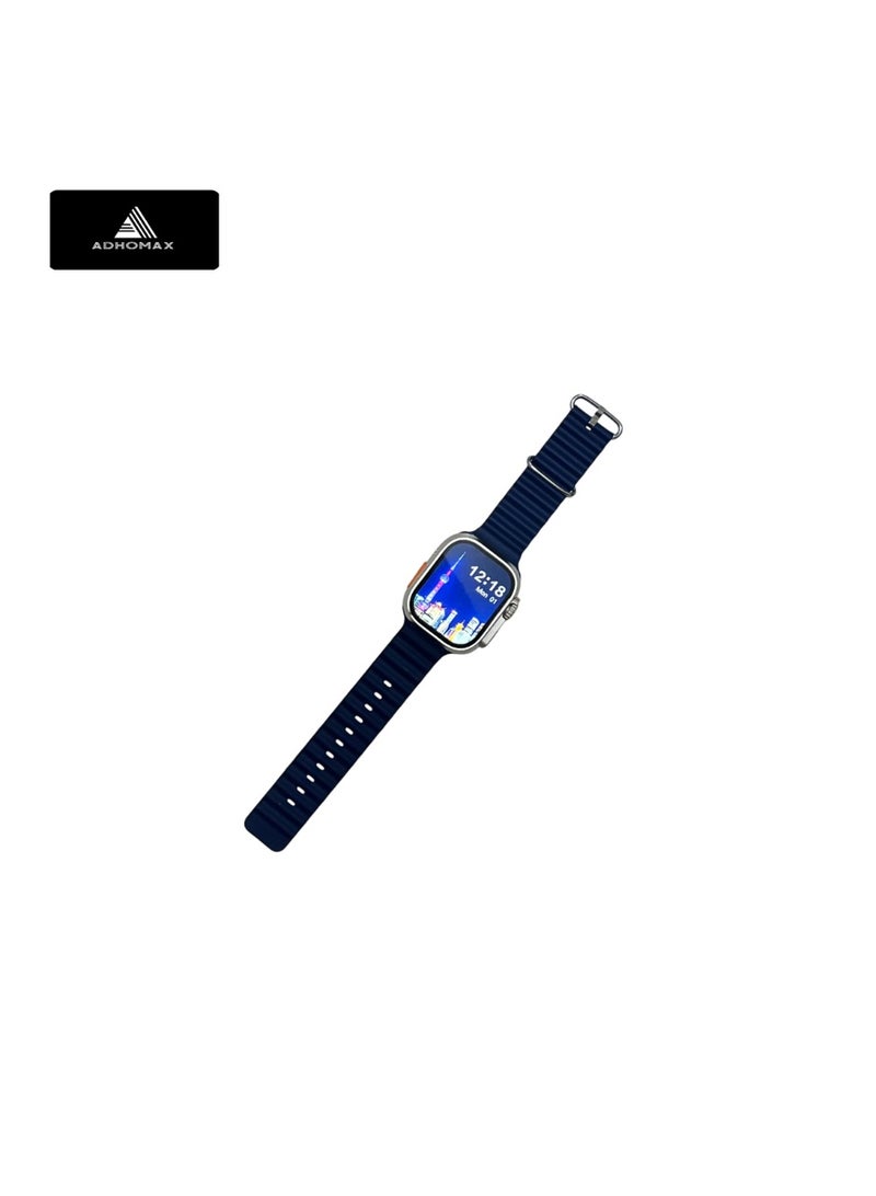 adhomax T1000 Ultra2 smart watch Elegant Design 2.08", NFC, infinite display, Fitness Tracker, Heart Rate, Calls, Wireless Charging, for IOS, android for men and women - Image 3