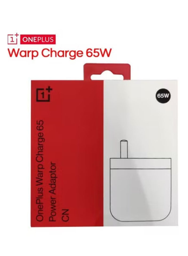 Original Oneplus Warp Charge 65 EU US UK Plug 65w Warp Charger Adapter oneplus 8t 8 Pro 7t 7 6t Fast Charging Usbc To Us