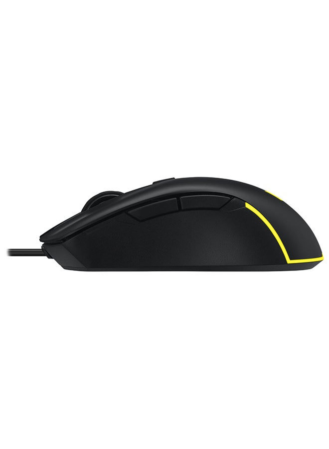 أسوس ماوس الألعاب Asus TUF Gaming M3 Gen II، سلكي، خفيف الوزن 59 جرام، مقاوم للغبار والماء IP56، واقي مضاد للبكتيريا، مستشعر بصري 8K DPI، 6 أزرار قابلة للبرمجة، أقدام ماوس تيفلون، أسود - Image 4