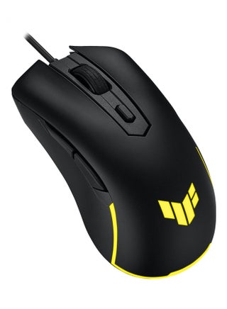 Asus TUF Gaming M3 Gen II Gaming Mouse, Wired, 59g Lightweight, IP56 dust & Water Resistance, Antibacterial Guard, 8K DPI Optical Sensor, 6 Programmable Buttons, Teflon Mouse Feet, Balck - view 3