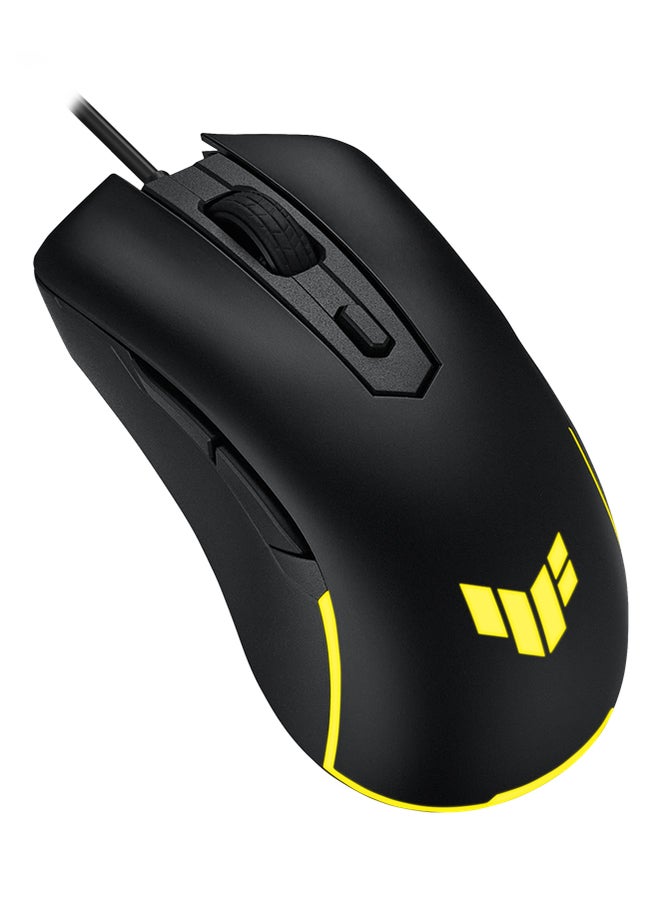 أسوس ماوس الألعاب Asus TUF Gaming M3 Gen II، سلكي، خفيف الوزن 59 جرام، مقاوم للغبار والماء IP56، واقي مضاد للبكتيريا، مستشعر بصري 8K DPI، 6 أزرار قابلة للبرمجة، أقدام ماوس تيفلون، أسود - Image 3