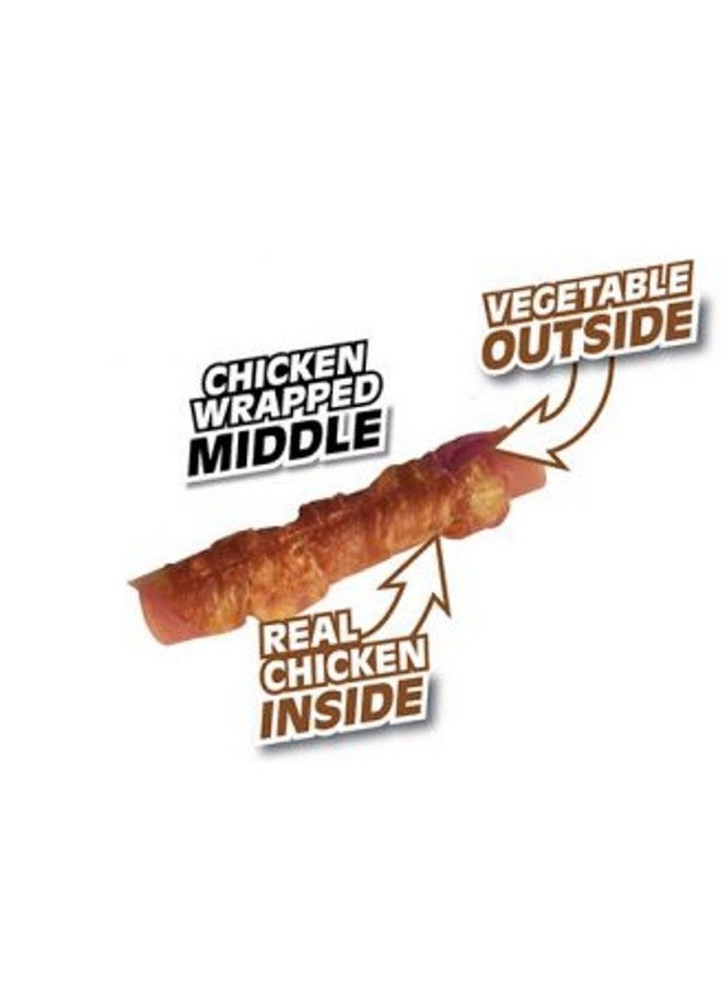 SmartBones Chicken-Wrapped Sticks, Treat Your Dog to a Rawhide-Free Chew Made With Real Chicken and Peanut Butter 8 Count (Pack of 1) - Image 5