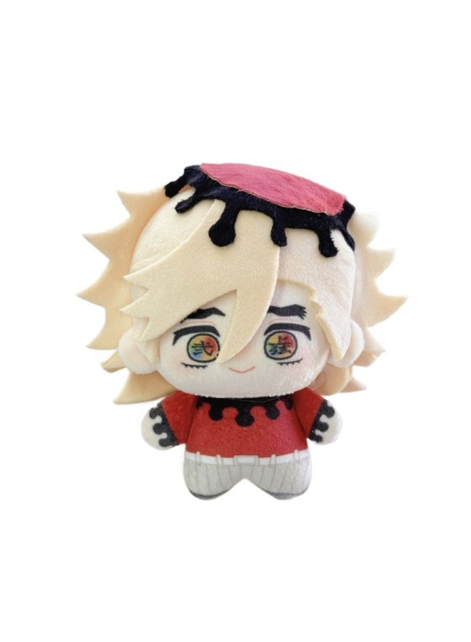 general Demon Slayer Douma attribute 10cm Cotton Doll Two-dimensional Doujin Doll doll pendant gift - Image 1