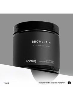 Toniiq Ultra High Strength Bromelain 500mg - 3600 GDU/Gram - Highly Concentrated and Bioavailable - Third-Party Tested Formula - 120 Vegetarian Capsules - 120 Servings Per Container - Bromelain Supplement  - Image 3