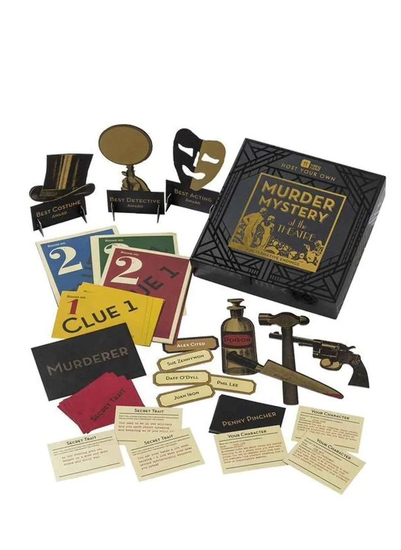 توكينج تيبلز مسرحية لغز جريمة ذاتية