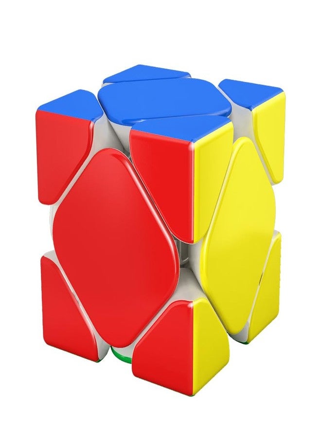 مو يو مكعب السرعة المغناطيسي Moyu RS Skewb بدون ملصقات، مكعب ألغاز مغناطيسي احترافي، لعبة مكعب مغناطيسي رئيسي للأطفال والكبار - Image 2
