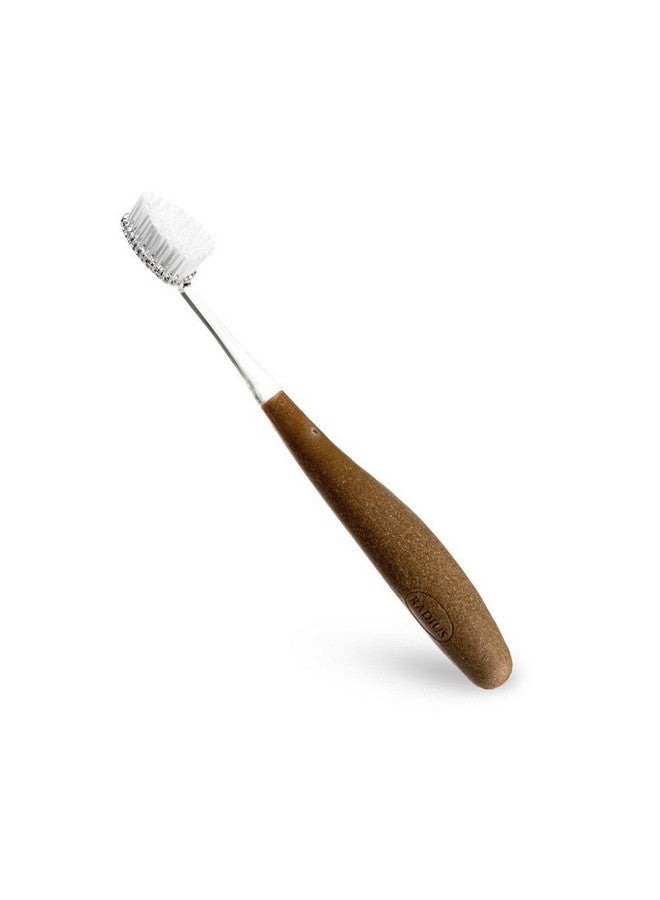 RADIUS - Source Toothbrush, Replacement-Head Technology and a Handle Made from Repurposed Materials, Colors May Vary (Super Soft, 1 Count)