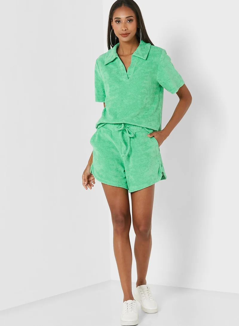 ALIGNE Pocket Detail High Waist Shorts