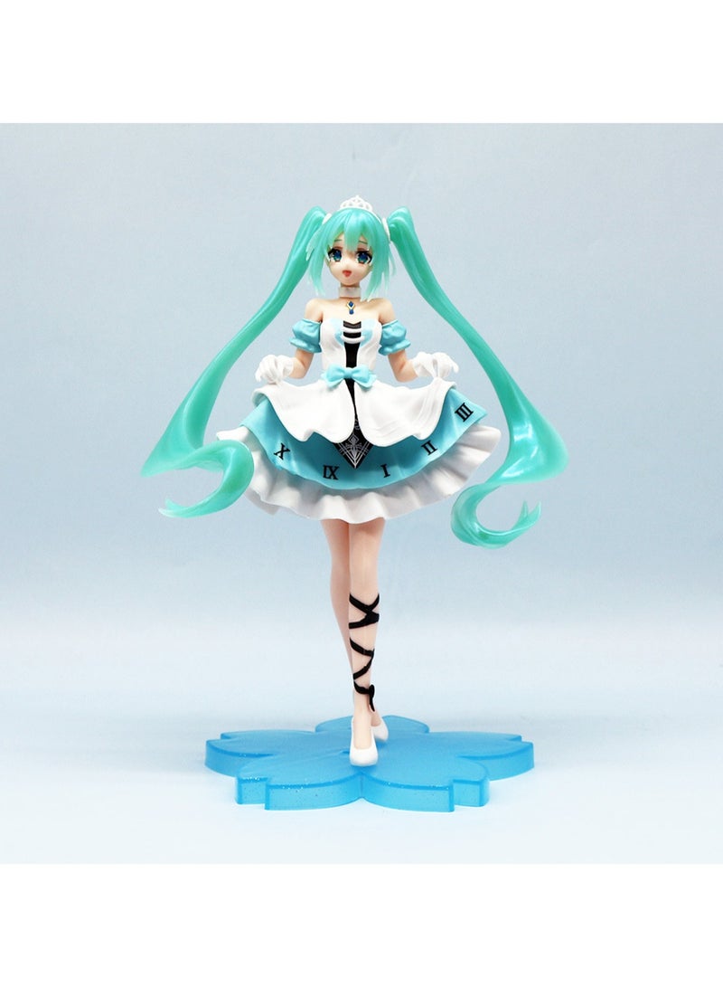 Anime Standing White skirt Hatsune Miku Figures Suitable For Ornaments And Gifts - Image 3
