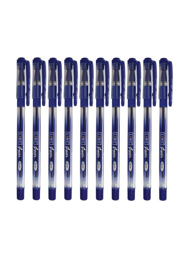 Linc Glycer 0.6 mm Ball Pen | Blue Ink, Pack Of 20 - Image 2