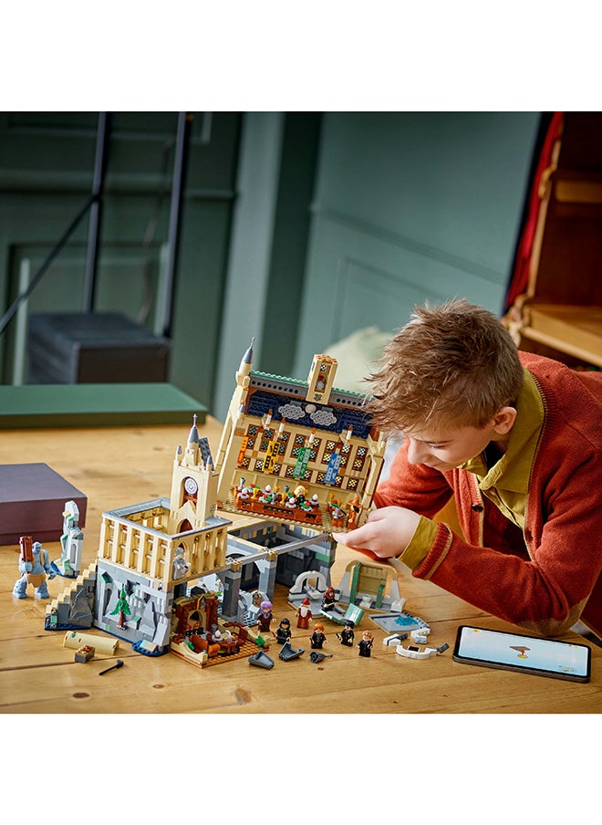 LEGO - Harry Potter Hogwarts Castle: The Great Hall, Collectible Toy Playset For Kids, 11 Minifigures Including Hermione Granger, Magical Gift For Boys, Girls And Any Fan 76435 (1,732 Pieces) - Image 1