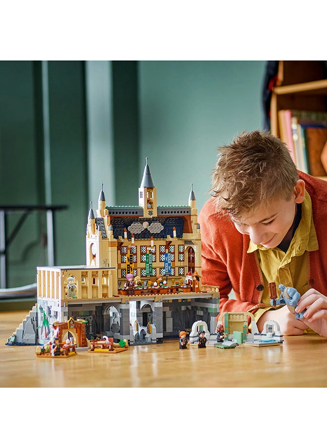 LEGO - Harry Potter Hogwarts Castle: The Great Hall, Collectible Toy Playset For Kids, 11 Minifigures Including Hermione Granger, Magical Gift For Boys, Girls And Any Fan 76435 (1,732 Pieces) - Image 1