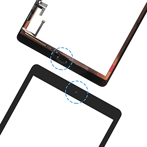 ARSSLY A1822 A1823 Screen Replacement, for iPad 2017 5th Generation Touch Screen 9.7 inch Digiziter Touchscreen Glass Panel with Home Button & Repair Tools (Not LCD) - Image 5