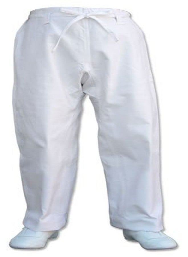 Tiger Claw Karate Uniform 100% Cotton White Heavy Weight (Pants Only) #5