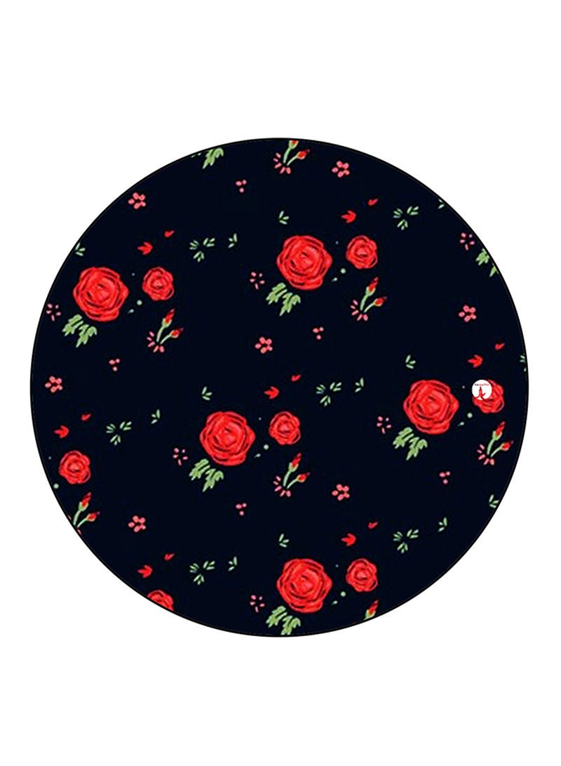 RKN Flowers Printed Mouse Pad  Multicolour