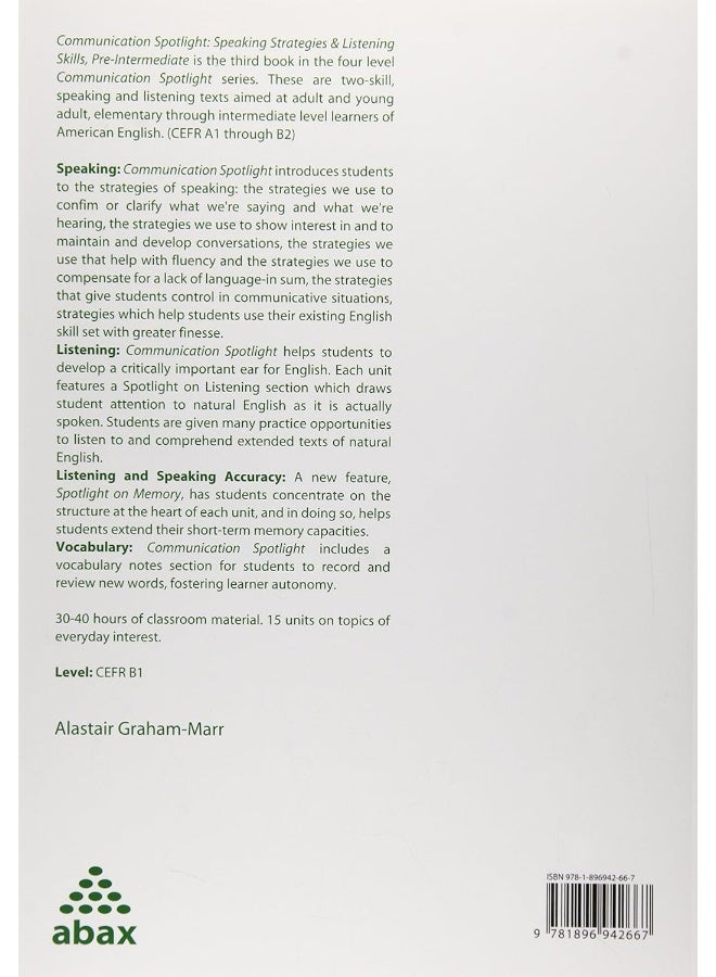 COMMUNICATION SPOTLIGHT PRE-INTERMEDIATE (2ND EDITION - Image 2