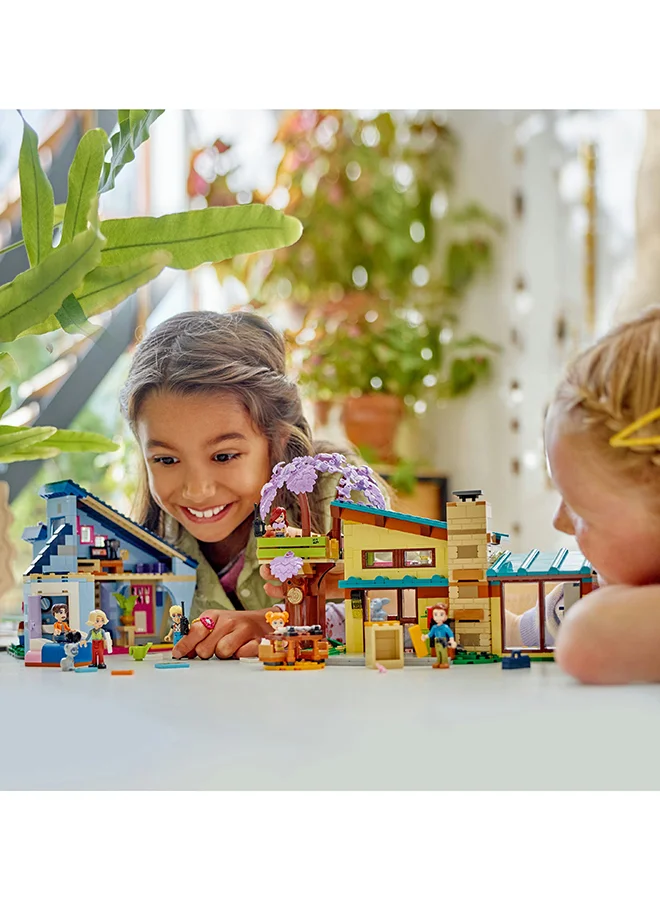 ليغو منازل عائلة أولي وبيزلي 42620 من LEGO® Friends