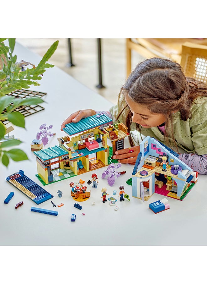 LEGO - 42620 Friends Olly And Paisley'S Family Houses Set With Mini-Doll Figures, Building Toy, Two-Storey Home, Gift For 7-Year-Old And Over Girls, Boys And Kids (1,126 Pieces) - Image 1