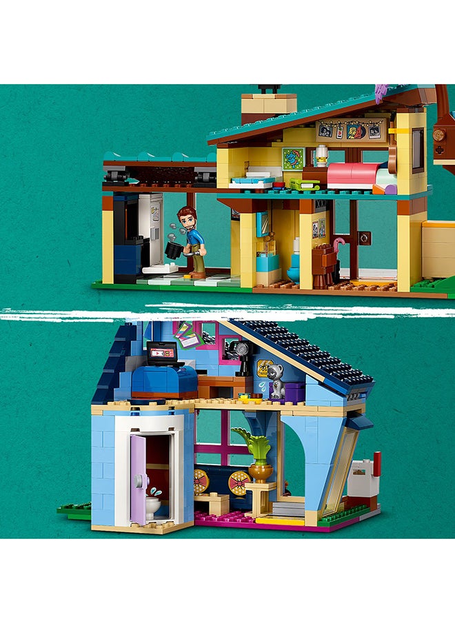 LEGO - 42620 Friends Olly And Paisley'S Family Houses Set With Mini-Doll Figures, Building Toy, Two-Storey Home, Gift For 7-Year-Old And Over Girls, Boys And Kids (1,126 Pieces) - Image 1