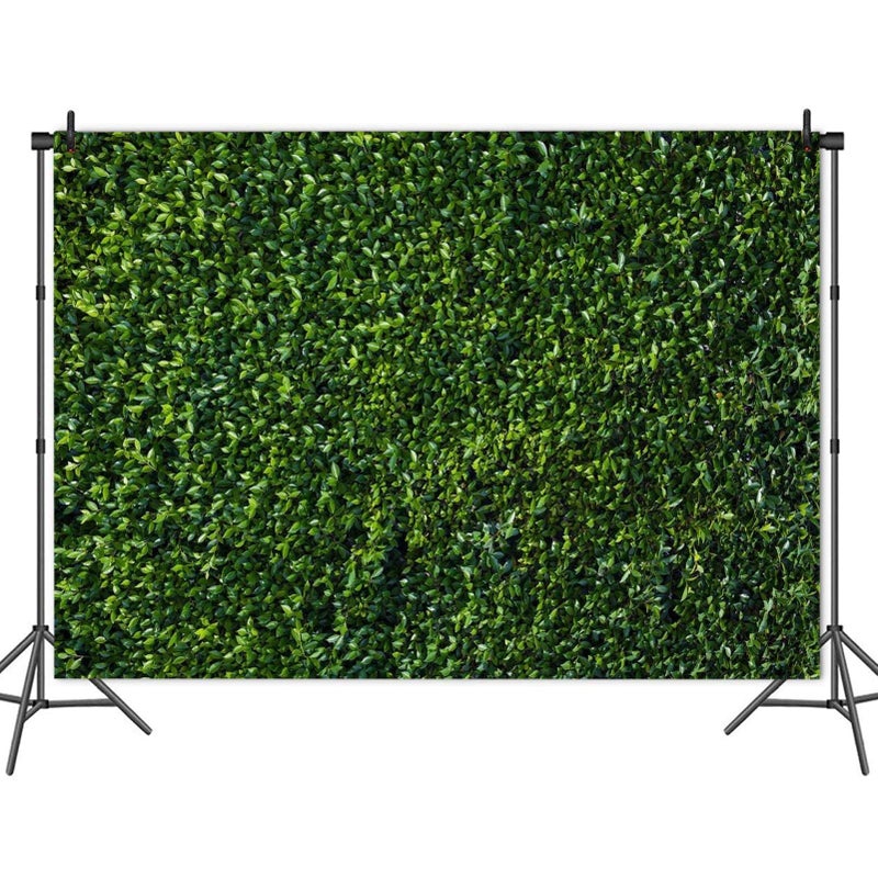 HQM 7x5FT Nature Spring 3D Green Leaves Theme Photo Background Wedding Birthday Party Newborn Baby Shower Photography Backdrops Zoo Decor Shoot Props Bannner - Image 2