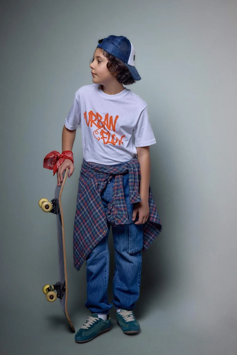 ديفاكتو Regular Fit Printed Short Sleeve T-Shirt