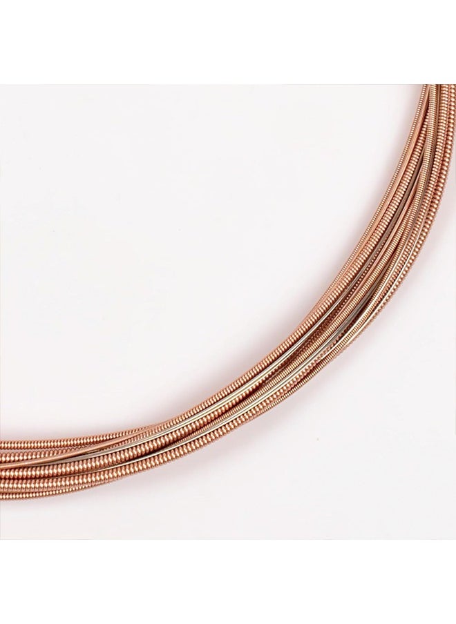 Alice Acoustic Guitar Strings Set - 6-String for Beginner, Briliant Steel Copper Alloy in Phosphor Bronze Color, 3 Packs (A206 Super Light)