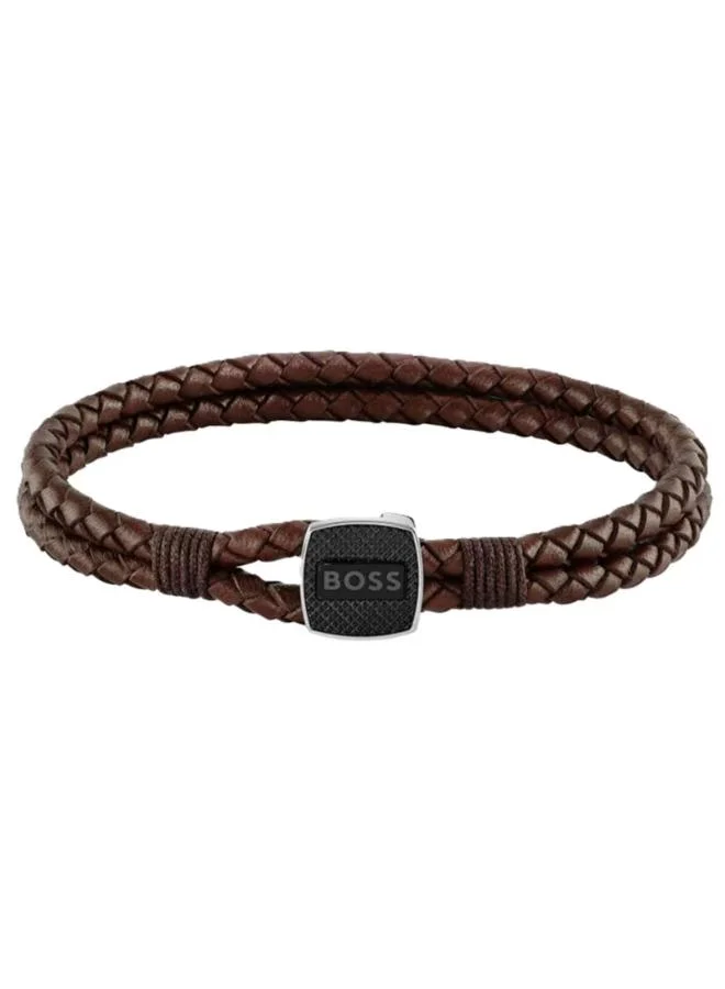 بوس 1580048M Seal Leather Bracelet