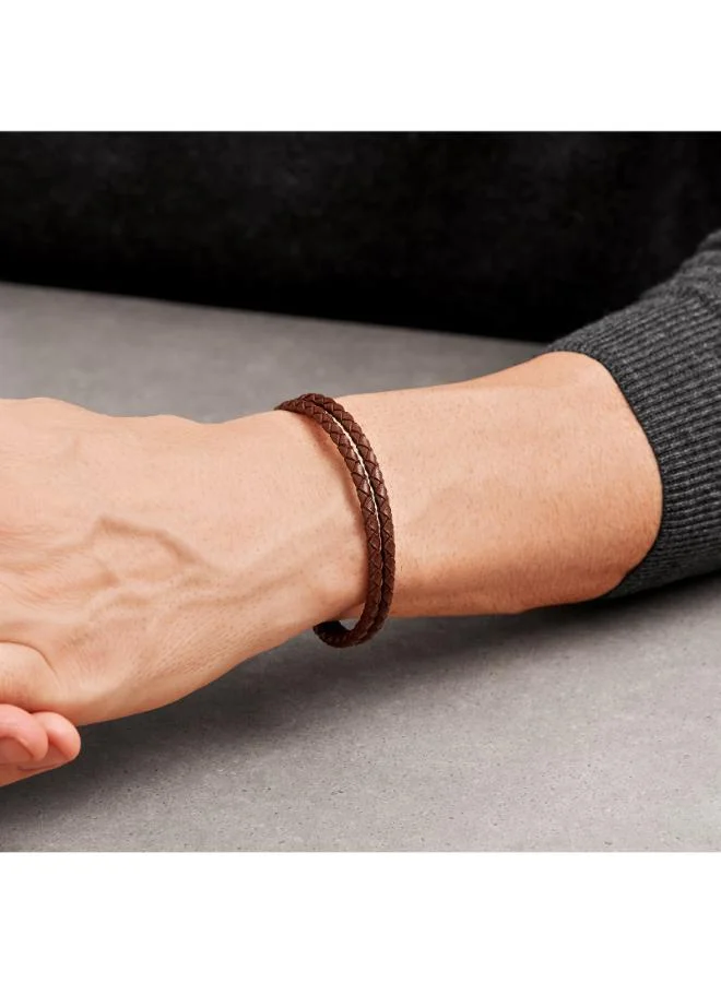 بوس 1580048M Seal Leather Bracelet